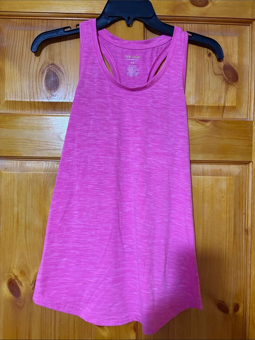 tek gear Bright Pink Racerback Performance Tank
